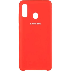 Колір: Червоний - Чохол Samsung Galaxy A40 2019 SM-A405 Silicone Original Soft Case Red