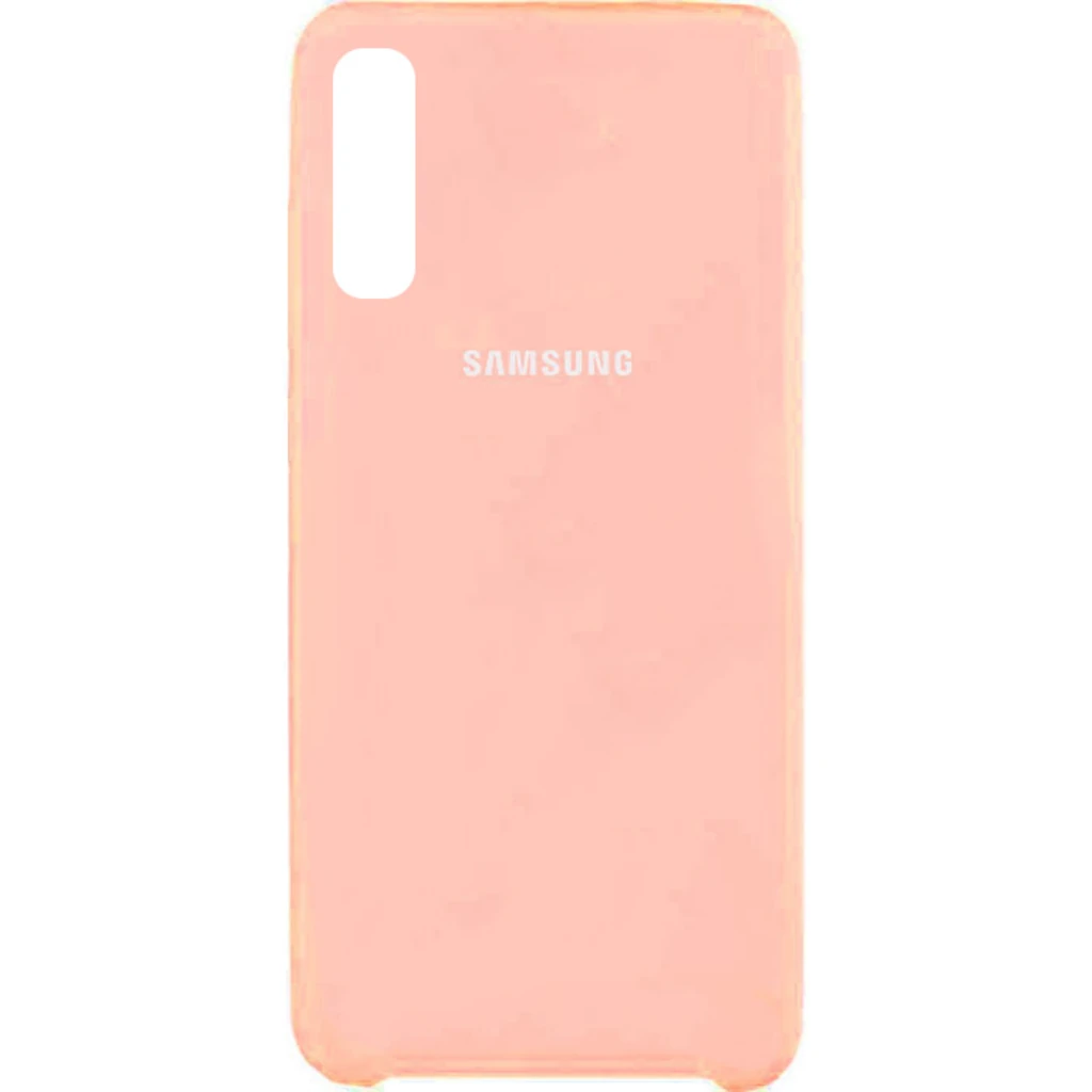 Чехол Samsung Galaxy A50 2019 SM-A505 Silicone Original Soft Case Peach