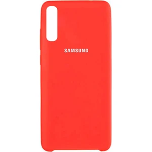 Цвет: Красный - Чехол Samsung Galaxy A50 2019 SM-A505 Silicone Original Soft Case Red