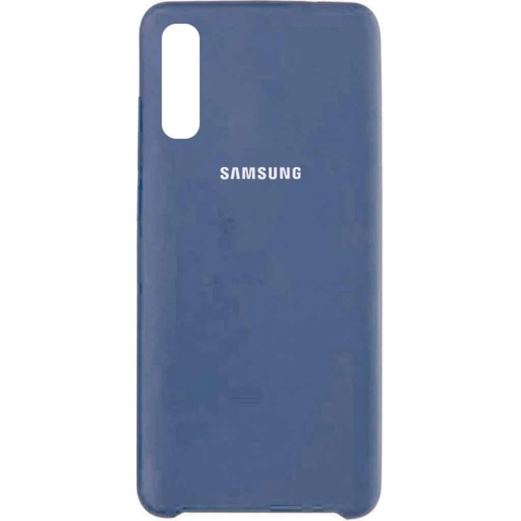 Чохол Samsung Galaxy A70 2019 SM-A705 Silicone Original Soft Case Dark Blue