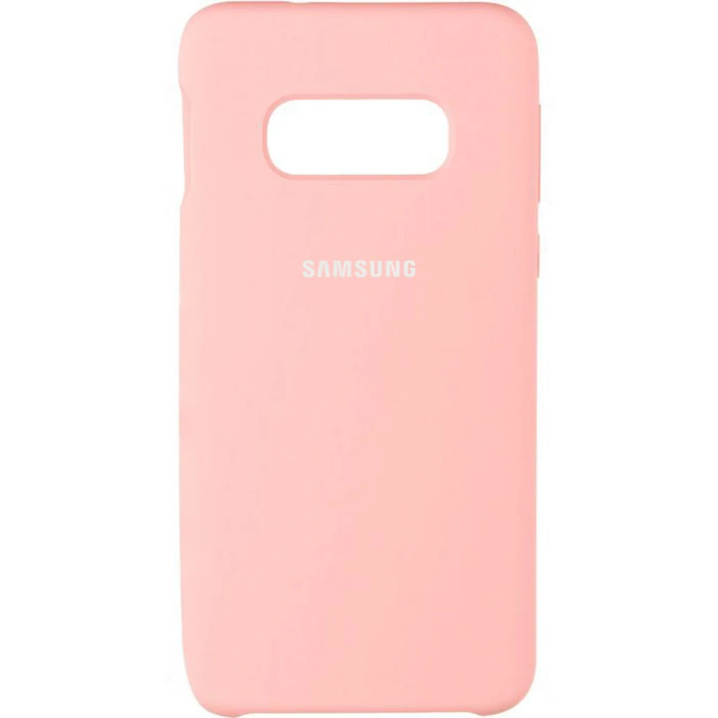 Чехол Samsung G970 Galaxy S10e Silicone Original Soft Case Pink