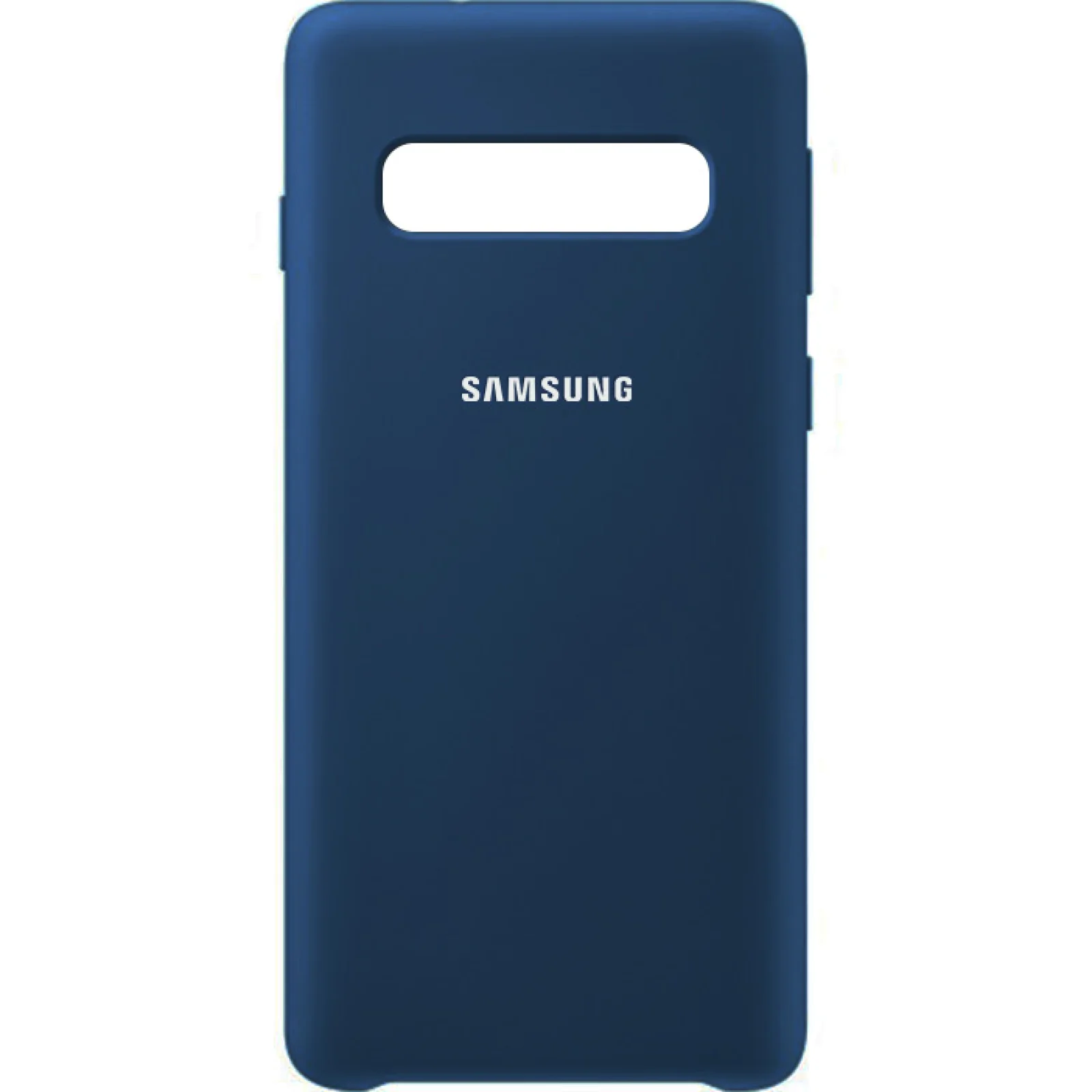 Чохол Samsung G975 Galaxy S10 Plus Silicone Original Soft Case Midnight Blue