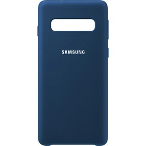 Цвет: Синий - Чехол Samsung G975 Galaxy S10 Plus Silicone Original Soft Case Midnight Blue