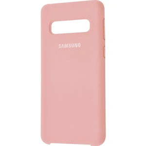 Чехол Samsung G975 Galaxy S10 Plus Silicone Original Soft Case Pink Sand