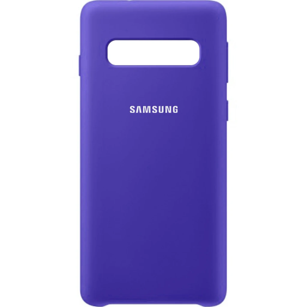 Чехол Samsung G975 Galaxy S10 Plus Silicone Original Soft Case Violet