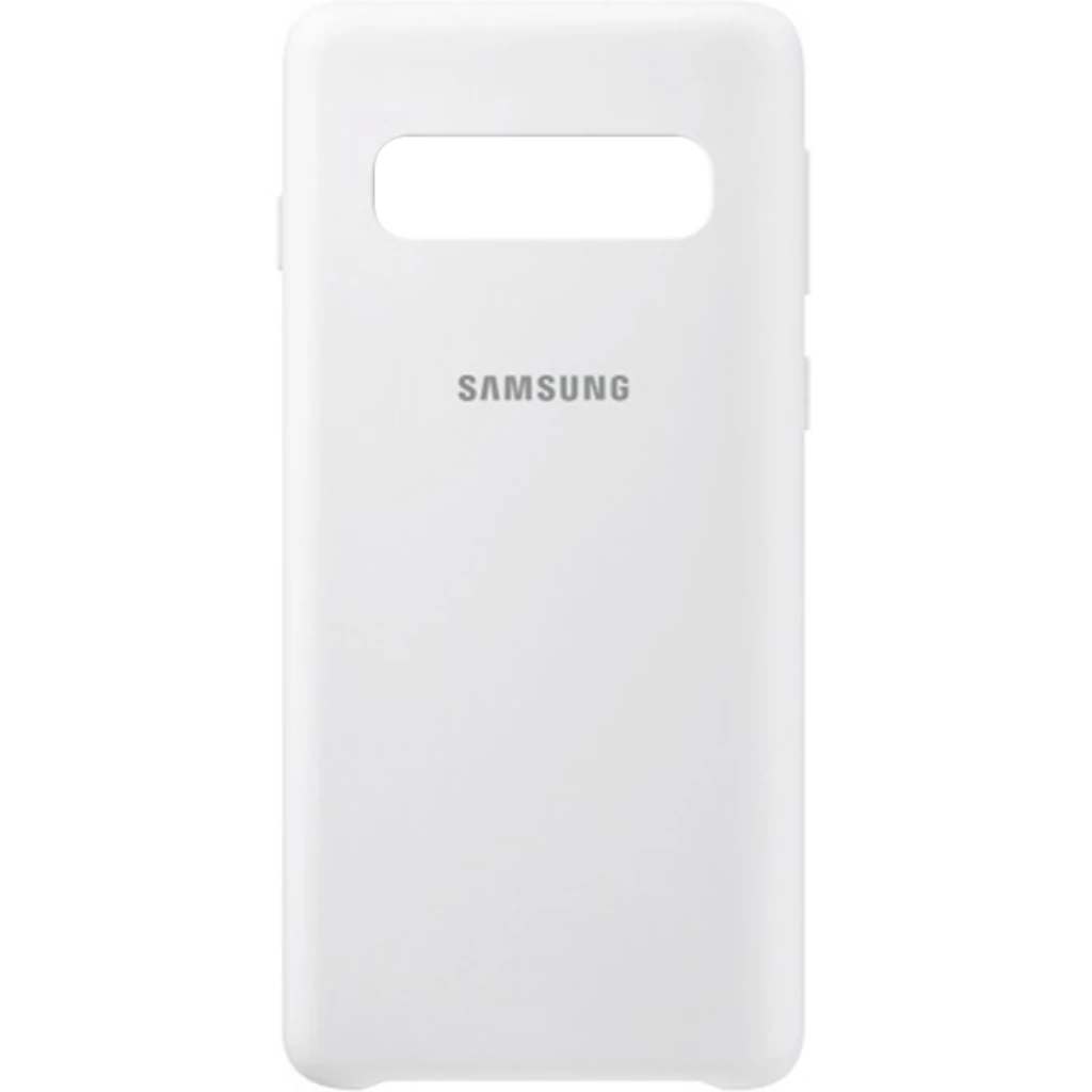 Чохол Samsung G975 Galaxy S10 Plus Silicone Original Soft Case White