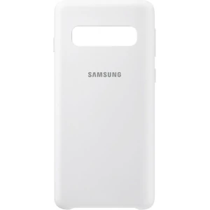 Цвет: Белый - Чехол Samsung G975 Galaxy S10 Plus Silicone Original Soft Case White