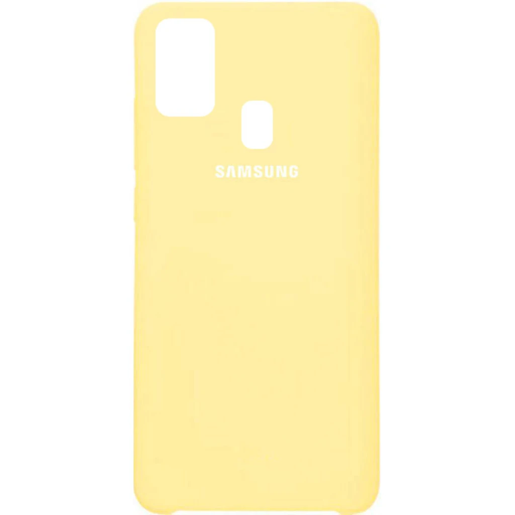 Чохол Samsung Galaxy M30s 2019 SM-M307 Silicone Original Soft Case Yellow