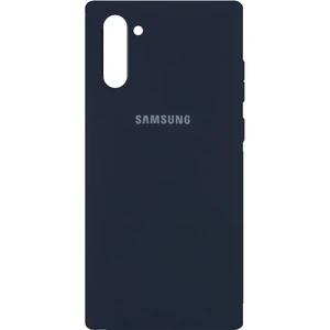 Чохол Samsung Galaxy Note 10 (SM-N970) Silicone Original Soft Case Midnight Blue