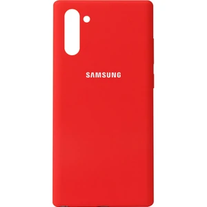 Колір: Червоний - Чохол Samsung Galaxy Note 10 (SM-N970) Silicone Original Soft Case Red