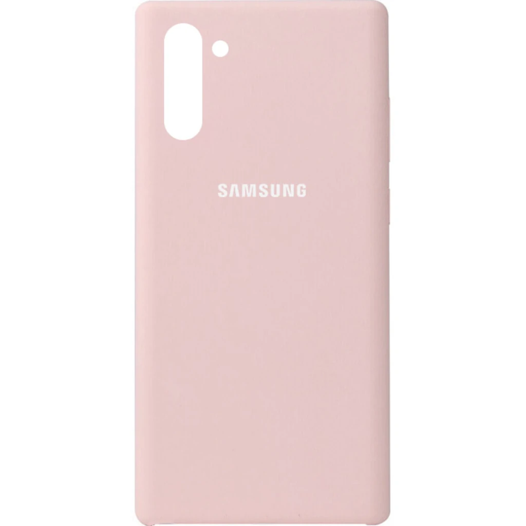 Чохол Samsung Galaxy Note 10 (SM-N970) Silicone Original Soft Case Pink Sand
