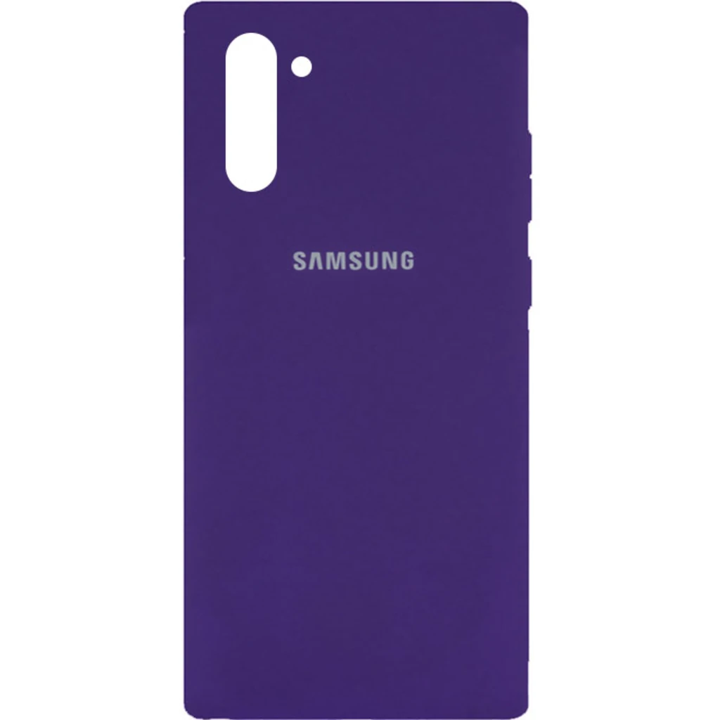 Чохол Samsung Galaxy Note 10 (SM-N970) Silicone Original Soft Case Ultra Violet
