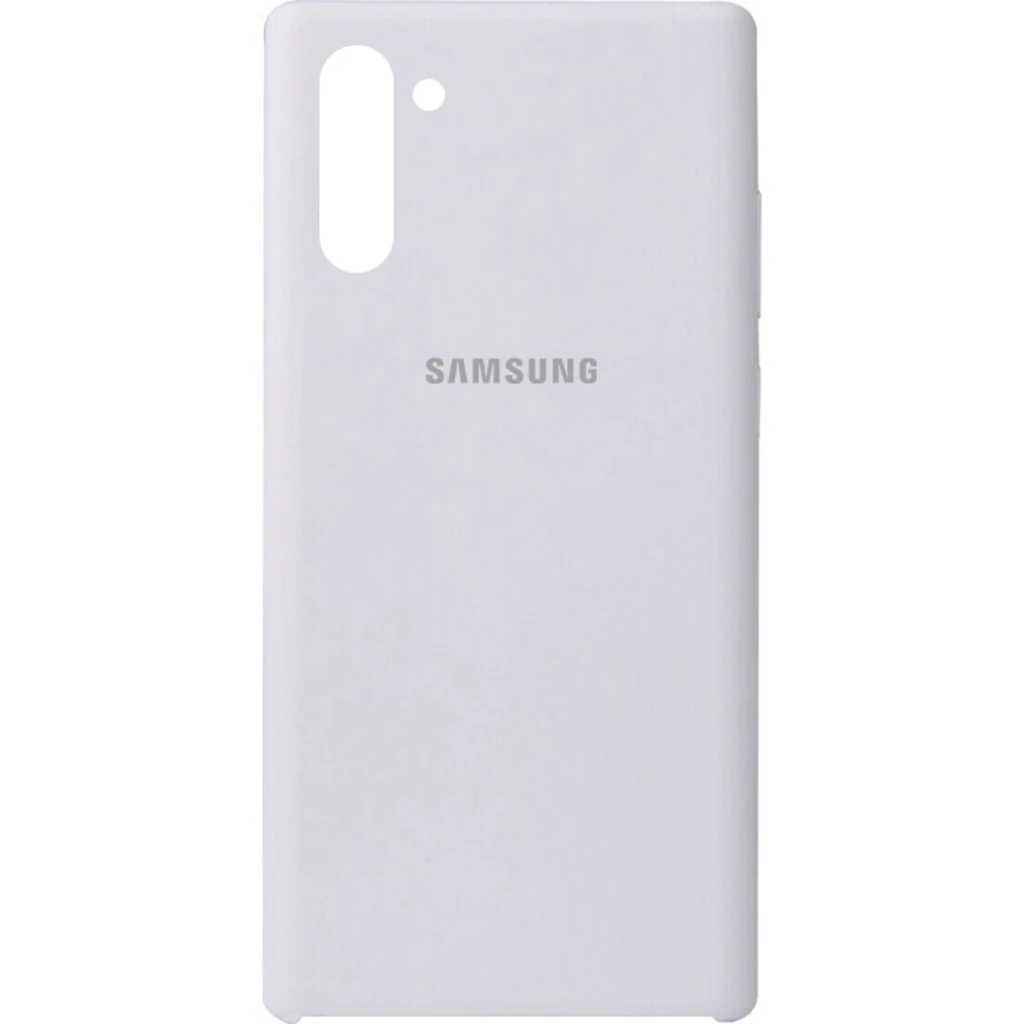 Чохол Samsung Galaxy Note 10 (SM-N970) Silicone Original Soft Case White