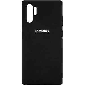 Цвет: Черный - Чехол Samsung Galaxy Note 10 Plus (SM-N975) Silicone Original Soft Case Black