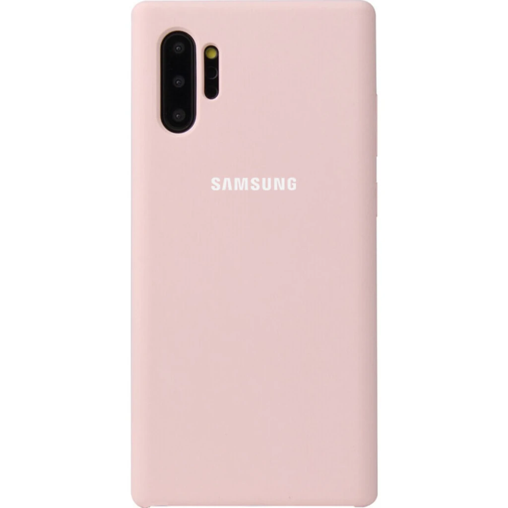 Чехол Samsung Galaxy Note 10 Plus (SM-N975) Silicone Original Soft Case Pink Sand