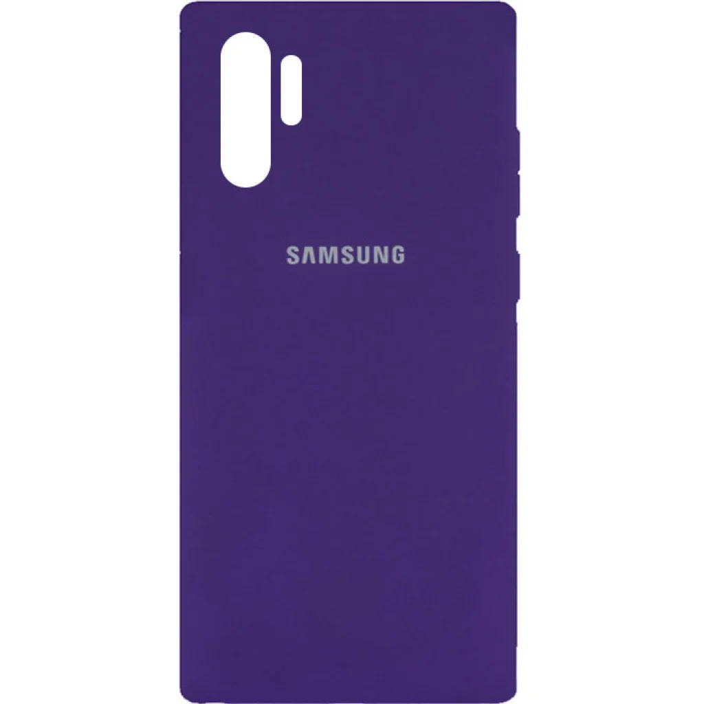 Чехол Samsung Galaxy Note 10 Plus (SM-N975) Silicone Original Soft Case Ultra Violet
