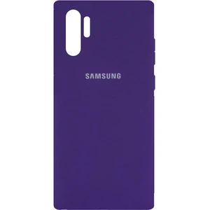 Цвет: Фиолетовый - Чехол Samsung Galaxy Note 10 Plus (SM-N975) Silicone Original Soft Case Ultra Violet