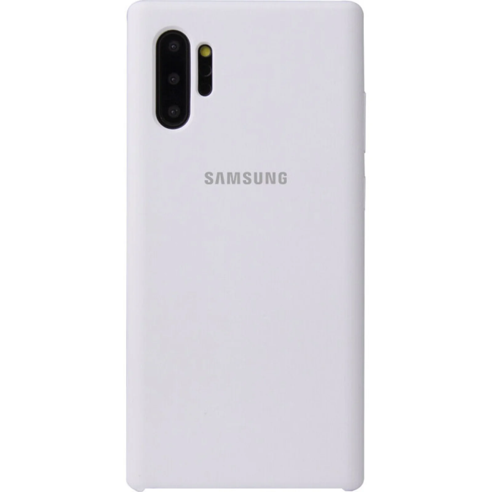 Чехол Samsung Galaxy Note 10 Plus (SM-N975) Silicone Original Soft Case White