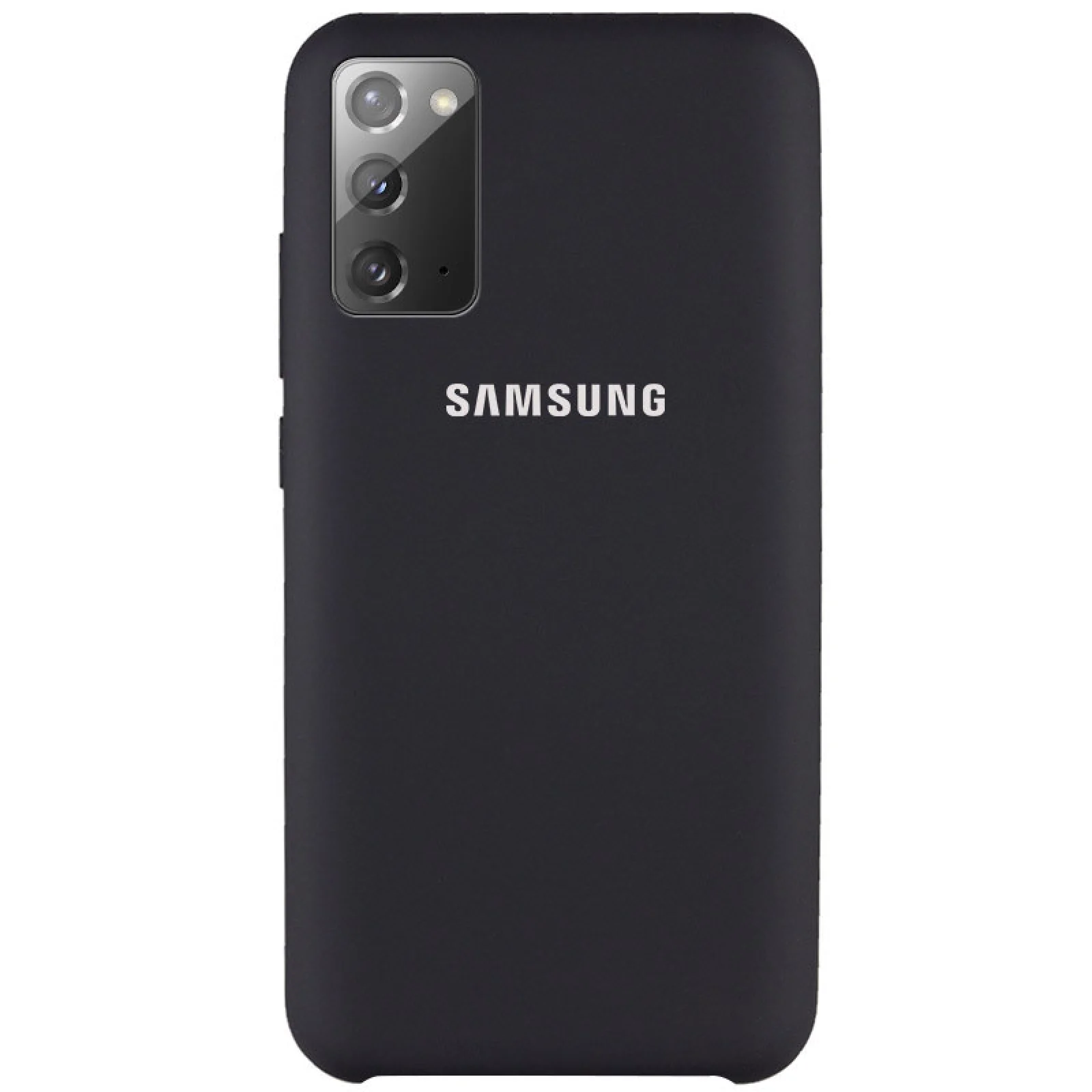 Чехол Samsung Galaxy Note 20 (SM-N980) Silicone Original Soft Case Black