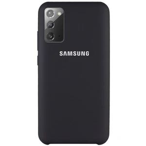 Цвет: Черный - Чехол Samsung Galaxy Note 20 (SM-N980) Silicone Original Soft Case Black