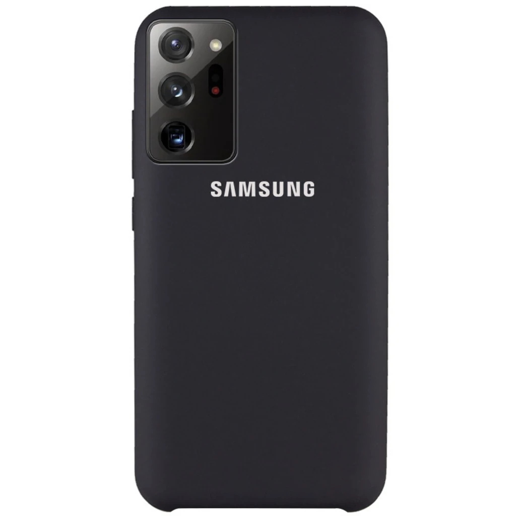 Чехол Samsung Galaxy Note 20 Ultra (SM-N985) Silicone Original Soft Case Black