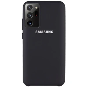 Цвет: Черный - Чехол Samsung Galaxy Note 20 Ultra (SM-N985) Silicone Original Soft Case Black