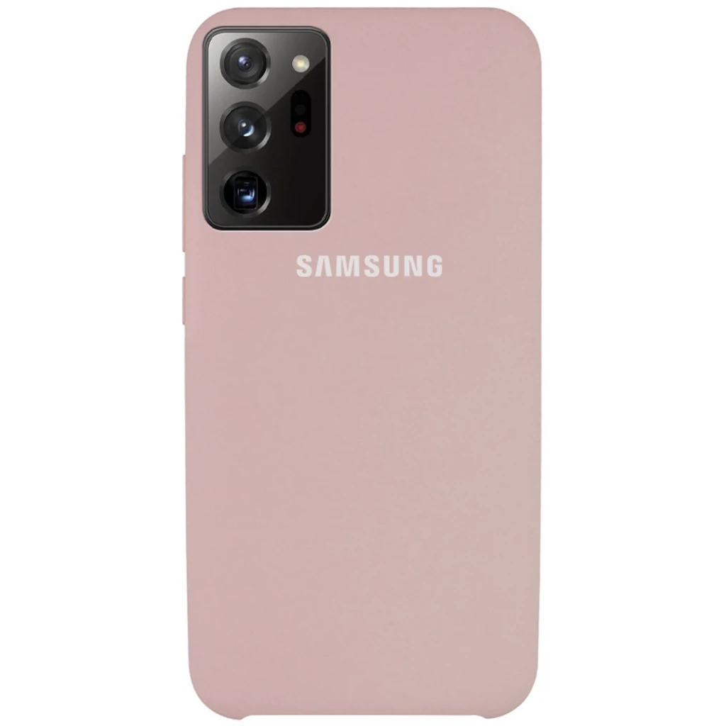Чехол Samsung Galaxy Note 20 Ultra (SM-N985) Silicone Original Soft Case Pink Sand