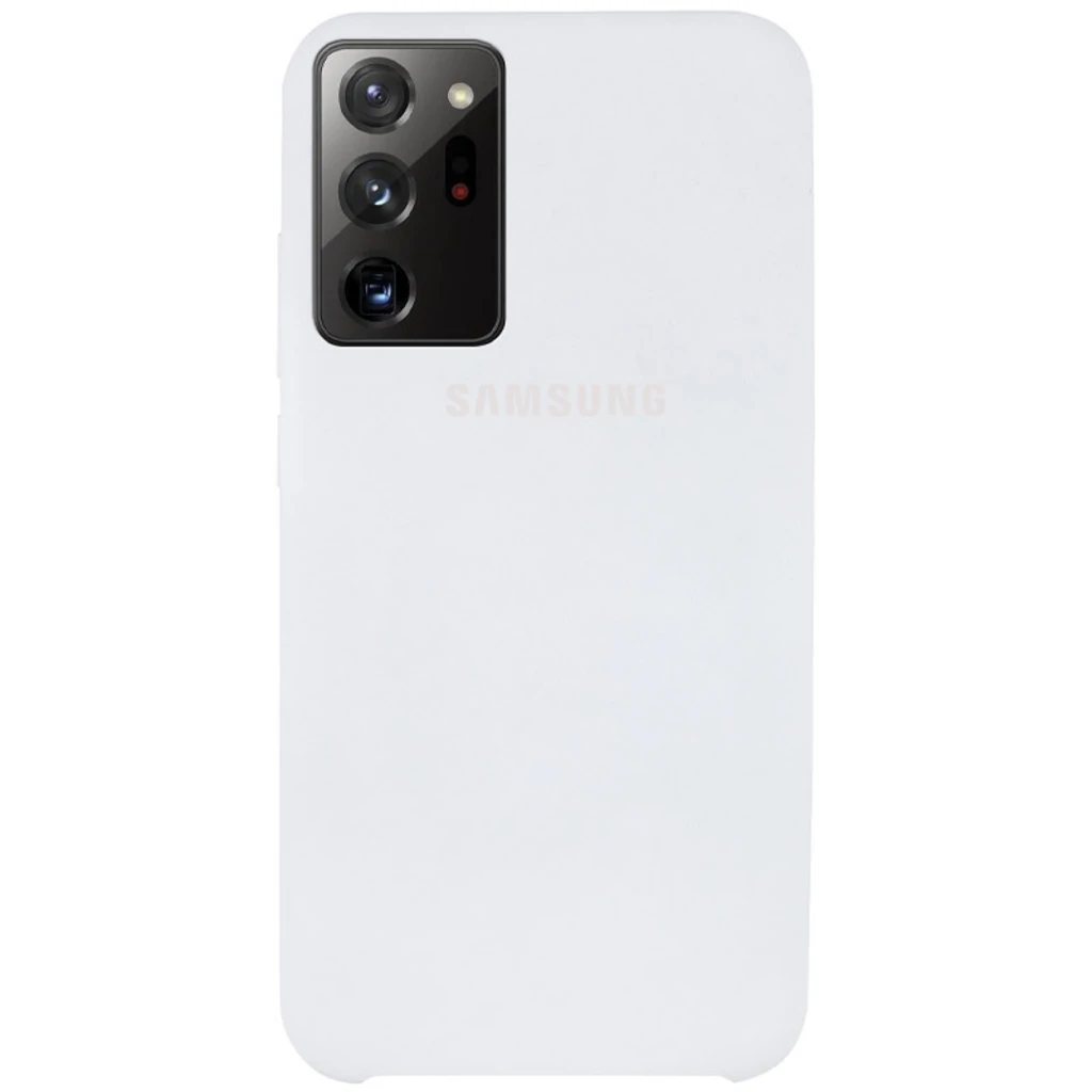 Чехол Samsung Galaxy Note 20 Ultra (SM-N985) Silicone Original Soft Case White