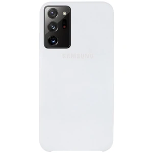 Цвет: Белый - Чехол Samsung Galaxy Note 20 Ultra (SM-N985) Silicone Original Soft Case White