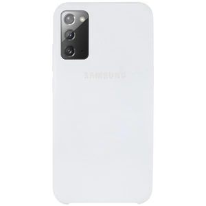 Чехол Samsung Galaxy Note 20 (SM-N980) Silicone Original Soft Case White