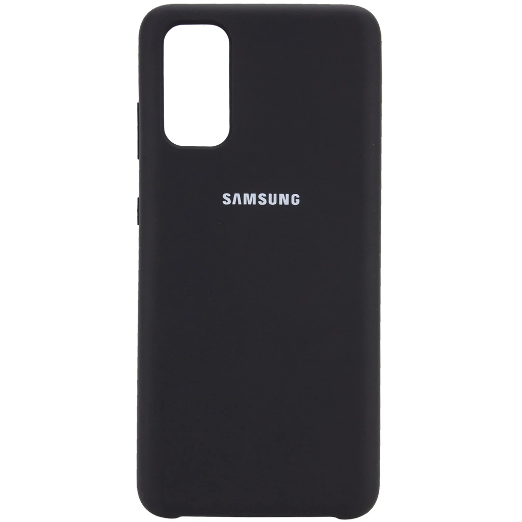 Чехол Samsung Galaxy S20 Plus SM-G985 Silicone Original Soft Case Black