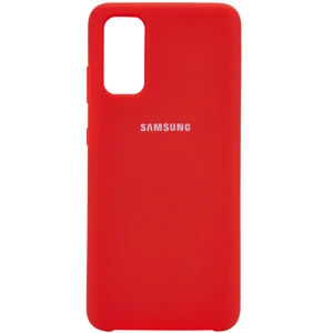 Чехол Samsung Galaxy S20 SM-G980 Silicone Original Soft Case Red