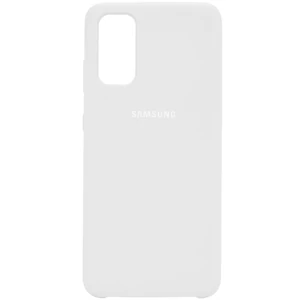 Цвет: Белый - Чехол Samsung Galaxy S20 Plus SM-G985 Silicone Original Soft Case White