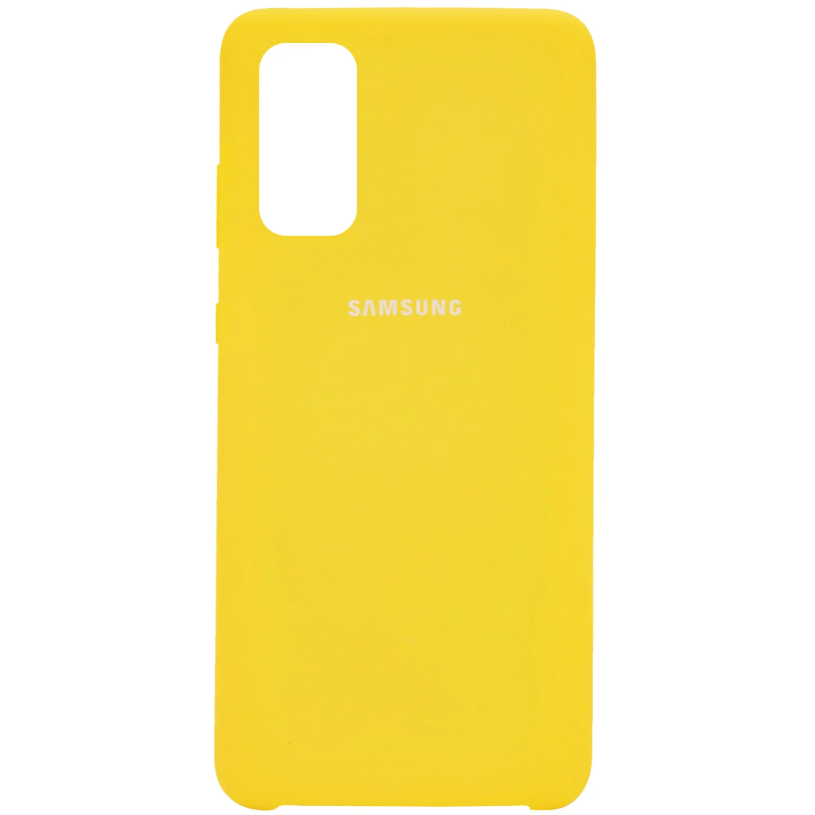 Чохол Samsung Galaxy S20 SM-G980 Silicone Original Soft Case Yellow