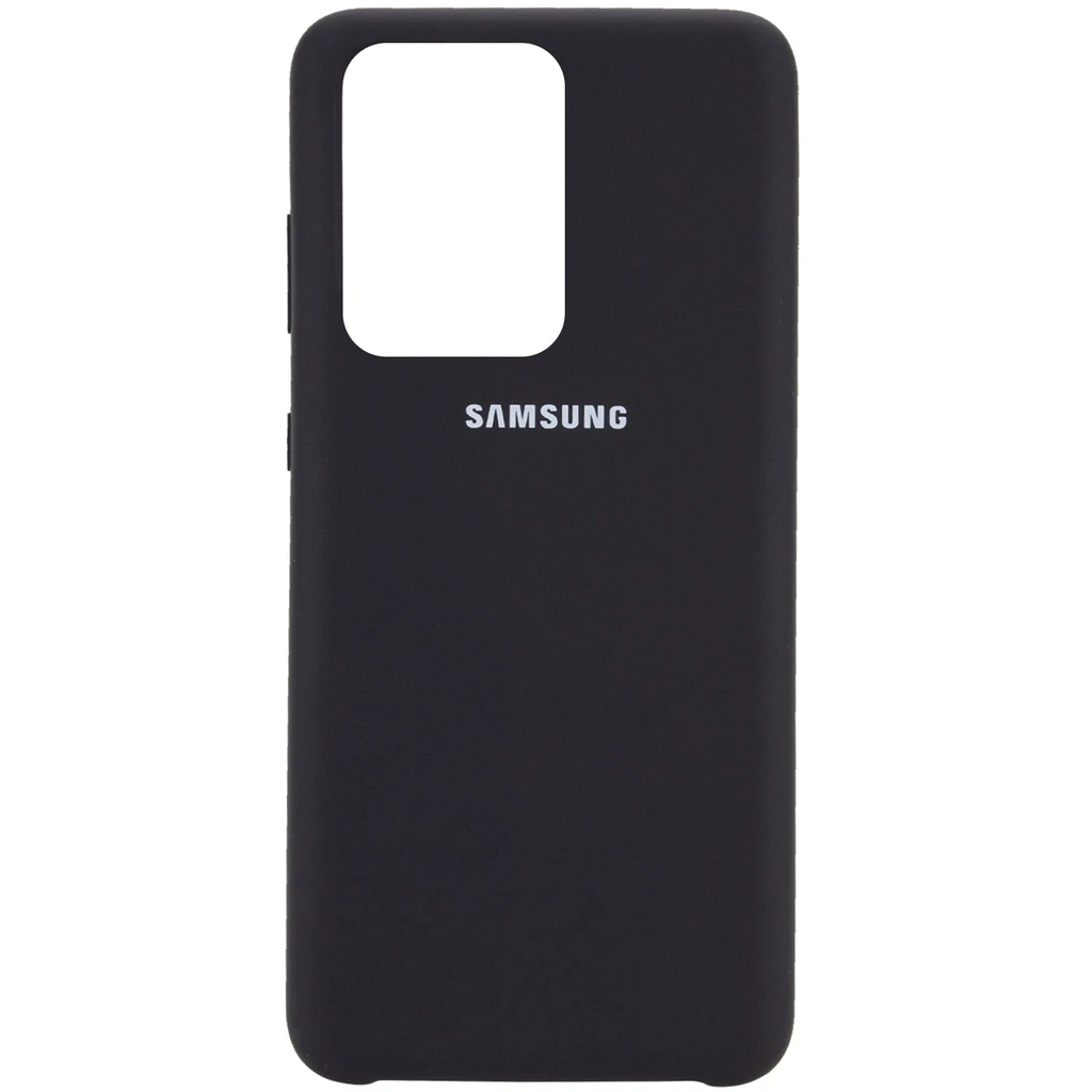 Чехол Samsung Galaxy S20 Ultra SM-G988 Silicone Original Soft Case Black