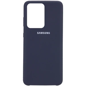 Чехол Samsung Galaxy S20 Ultra SM-G988 Silicone Original Soft Case Midnight