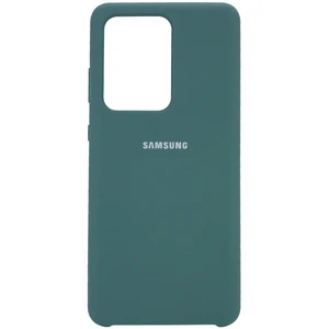 Чехол Samsung Galaxy S20 Ultra SM-G988 Silicone Original Soft Case Pine Green