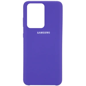 Чехол Samsung Galaxy S20 Ultra SM-G988 Silicone Original Soft Case Violet