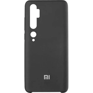 Цвет: Черный - Чехол Xiaomi Mi Note 10, Xiaomi Mi Note 10 Pro Silicone Original Soft Case Black