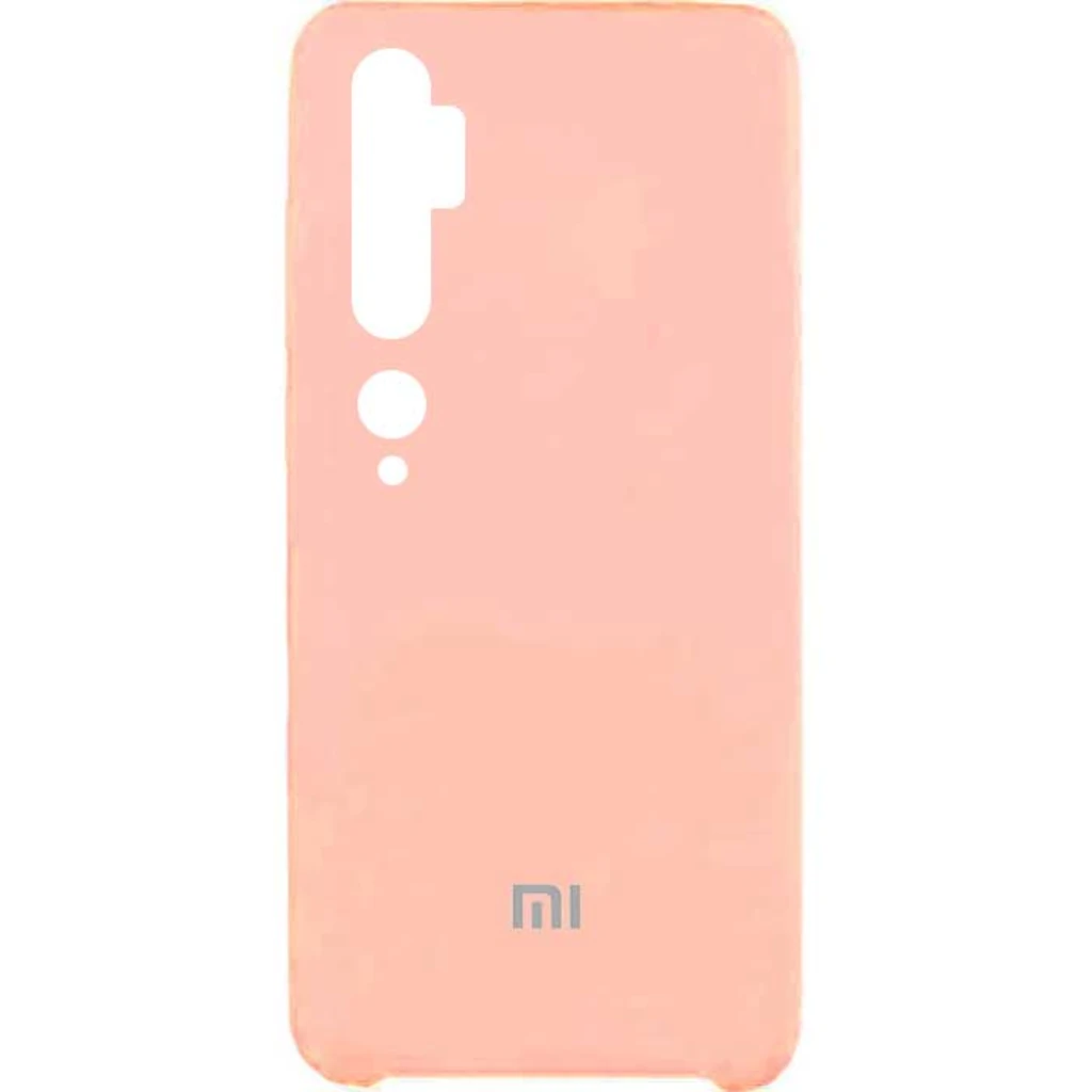 Чохол Xiaomi Mi Note 10, Xiaomi Mi Note 10 Pro Silicone Original Soft Case Peach
