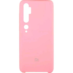 Чехол Xiaomi Mi Note 10, Xiaomi Mi Note 10 Pro Silicone Original Soft Case Pink
