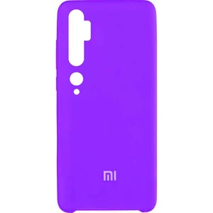 Цвет: Фиолетовый - Чехол Xiaomi Mi Note 10, Xiaomi Mi Note 10 Pro Silicone Original Soft Case Violet