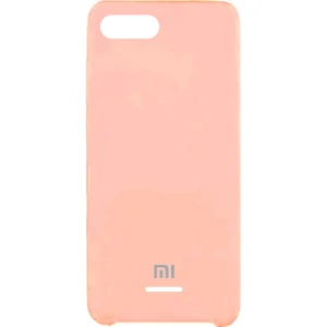 Чехол Xiaomi Redmi 6a Silicone Original Soft Case Peach