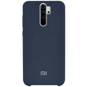 Цвет: Синий - Чехол Xiaomi Redmi Note 8 Pro Silicone Original Soft Case Midnight Blue