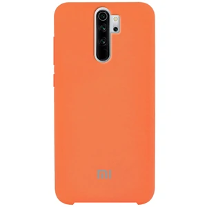 Цвет: Оранжевый - Чехол Xiaomi Redmi Note 8 Pro Silicone Original Soft Case Orange