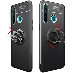 Чохол TPU Deen ColorRing Case Black Black для Realme 5, Realme 6i