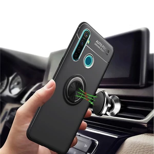 Чохол TPU Deen ColorRing Case Black Black для Realme 5, Realme 6i