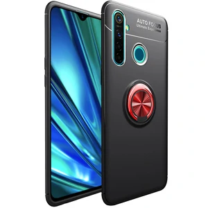 Колір: Чорний - Чохол TPU Deen ColorRing Case Black Red для Realme 5, Realme 6i