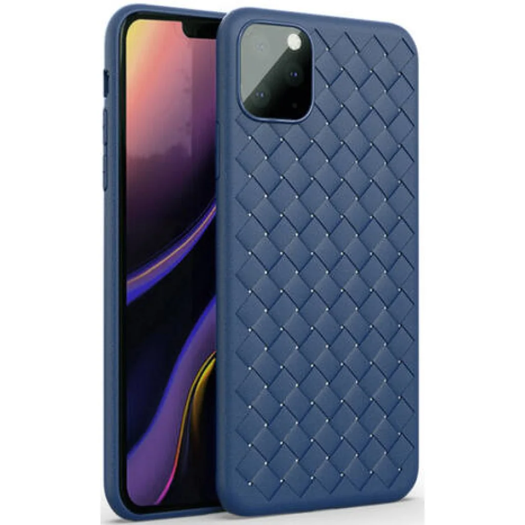 Чехол TPU Rhombus Blue для iPhone 11