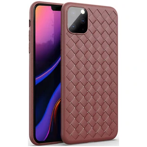 Чехол TPU Rhombus Brown для iPhone 11